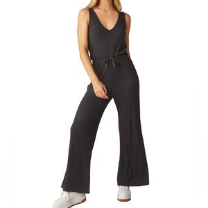 Beyond Yoga S Jetsetter Black Sleeveless Jumpsuit